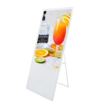 32inch LCD digital billboard menu ads display foldable lcd portable digital signage